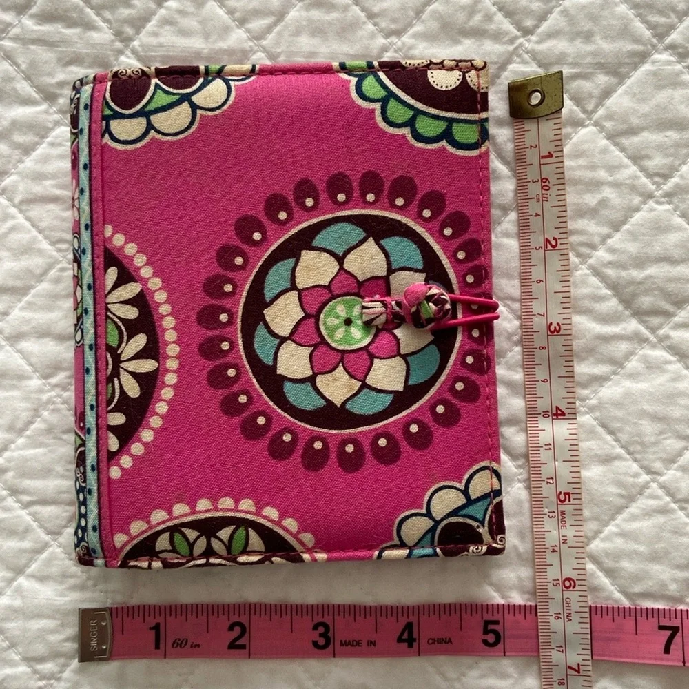 Vera Bradley Cupcake Pink Office Campus Notepad Agenda Planner With New Gel Pen